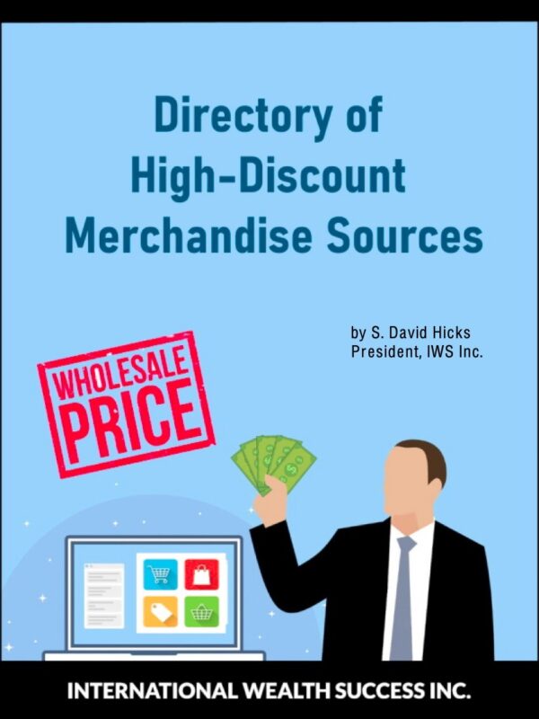 IWS-13 Directory of High-Discount Merchandise Sources