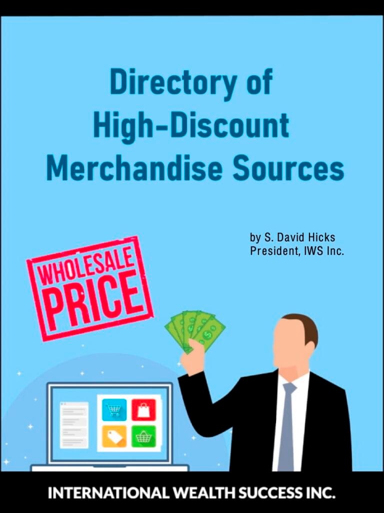 IWS-13 Directory of High-Discount Merchandise Sources