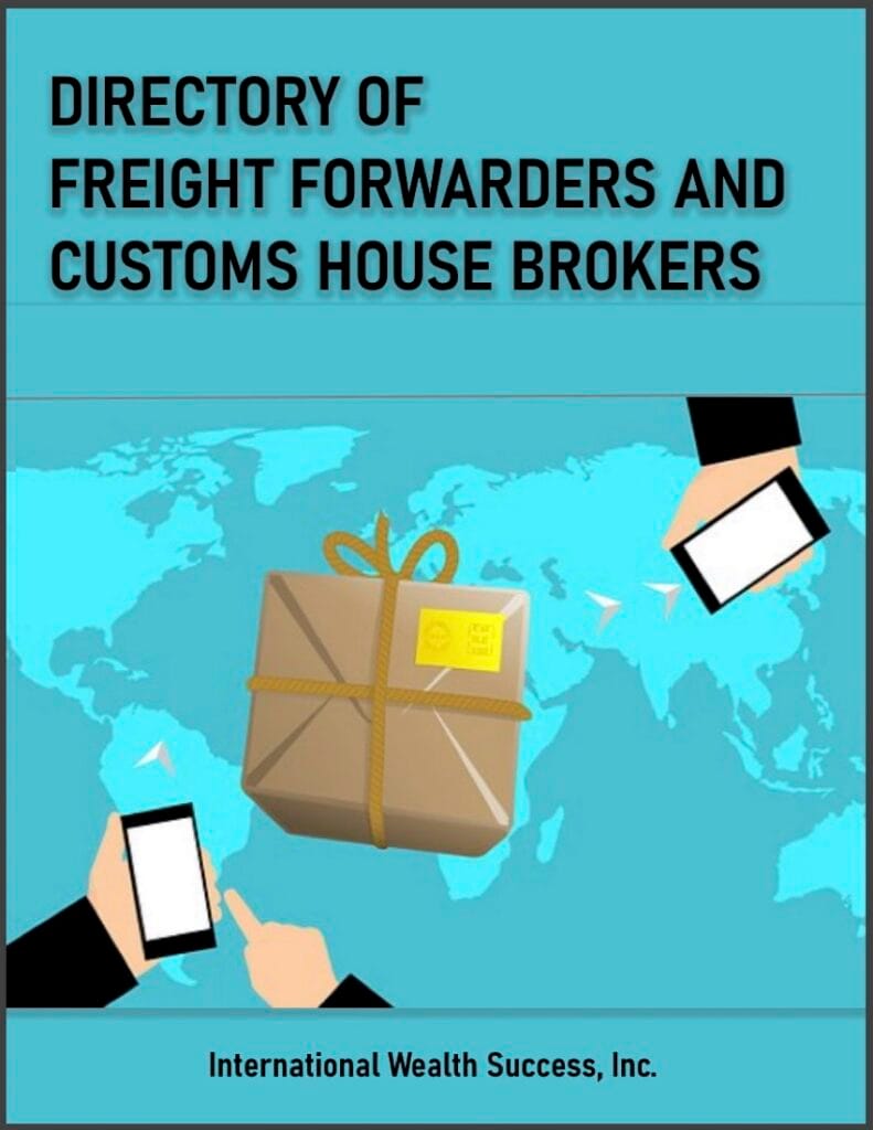 How You Can Start a Profitable Import Business Right Now 4 IWS-15 Directory of Freight Forwarders and Customs House Brokers - COVER