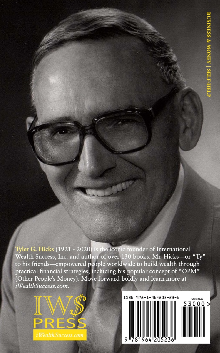Tyler G. Hicks’ Encyclopedia of Wealth Building Secrets - BACK COVER