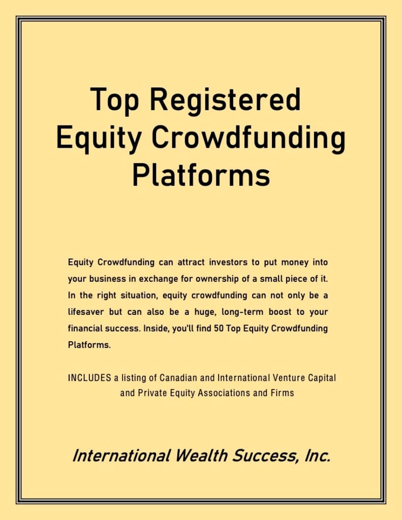IWS-46 : The IWS Directory of Top Registered Equity Crowdfunding Platforms and Venture Capital Firms