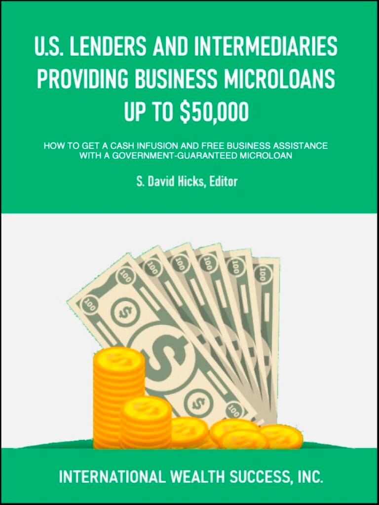 How to Obtain Business Capital Without a Credit Rating 2 IWS-57 US Lenders and Intermediaries Providing Business Microloans Up to 50k - COVER
