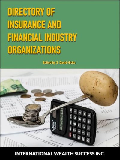 IWS-66 National Directory of Insurance and Financial Industry Organizations COVER