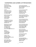 IWS-76 : The IWS Guide to SBA Loan Guaranty Programs and Guaranteed Loan Lender List for Business - Image 2
