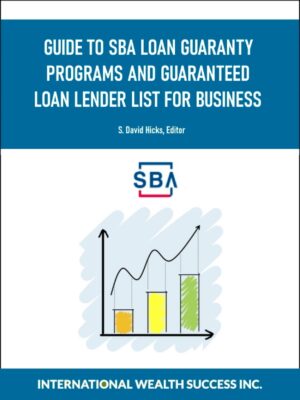 IWS-76 Guide to Small Business Administration Loan Guaranty Programs and Lenders - COVER