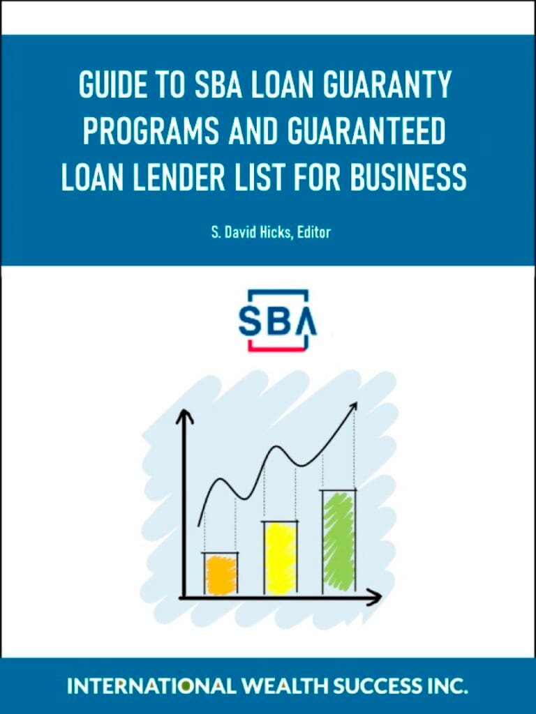 IWS-76 Guide to Small Business Administration Loan Guaranty Programs and Lenders - COVER