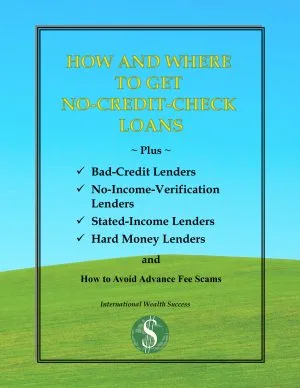 IWS-97 - The IWS Guide to How and Where to Get No-Credit-Check Loans - COVER