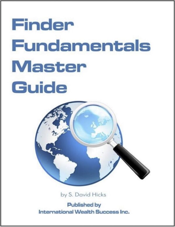 IWS-99 : The IWS Finder Fundamentals Master Guide