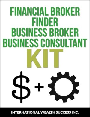 K-1 - IWS Financial Broker Finder Business Roker Business Consultant Kit