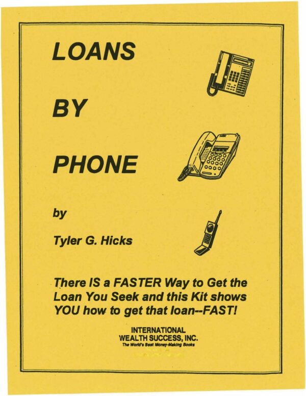 K-10 - Loans by Phone Kit