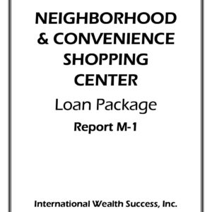 M-1 Neighborhood & Convenience Shopping Center Appraisal