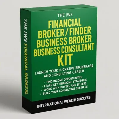 The IWS Financial Broker/Finder/Business Broker/Business Consultant Kit BOX