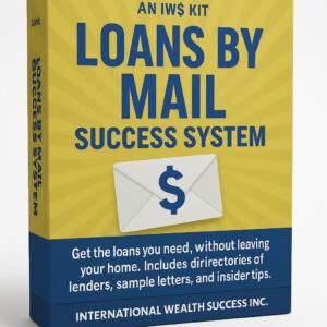The IWS Loans by Mail Success System Kit BOX