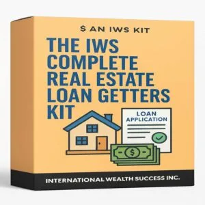 The IWS Complete Real Estate Loan Getters Kit BOX