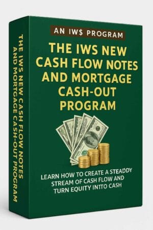 The IWS New Cash Flow Notes and Mortgage Cash-Out Program BOX