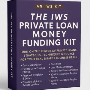 The IWS Private Loan Money Funding Kit BOX
