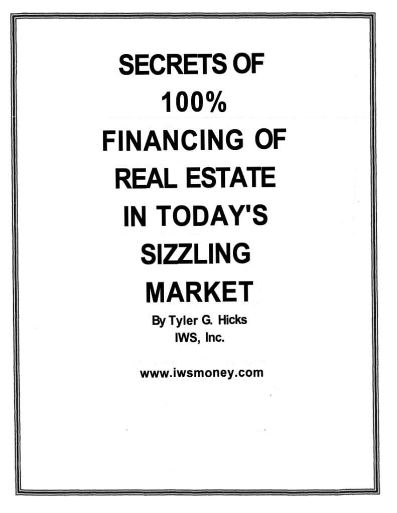 The 3 Big Rules of How to Make Money with Shopping Centers 6 The IWS Commercial Real Estate Riches Kit (K-34)