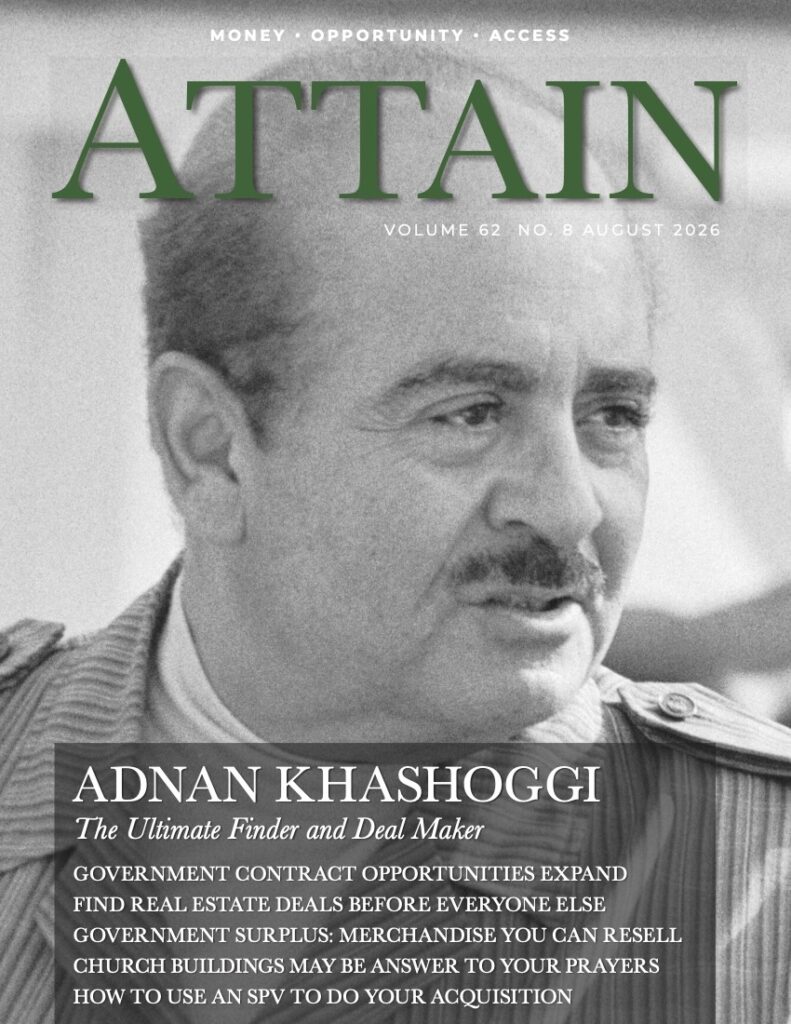 ATTAIN - August 2026 - Adnan Khashoggi