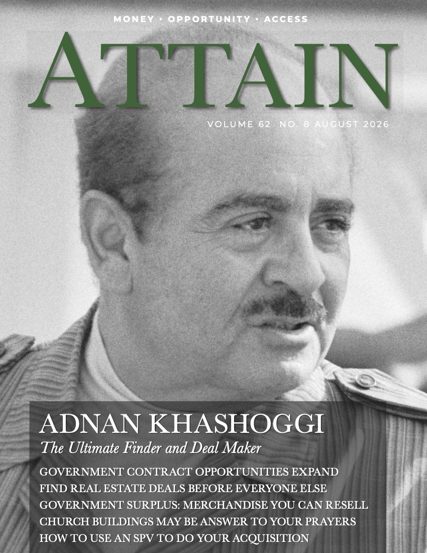 ATTAIN - August 2026 - Adnan Khashoggi