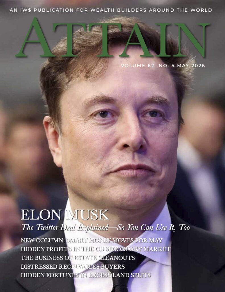 The 3 Big Rules of How to Make Money with Shopping Centers 15 ATTAIN for May 2026 Featuring Elon Musk and the Twitter Deal