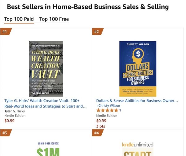 Tyler G. Hicks Wealth Creation Vault is #1 on Amazon