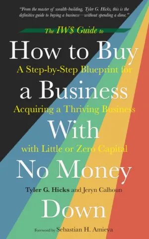 IWS-33 - How to Buy a Business with No Money Down - FRONT COVER - 25