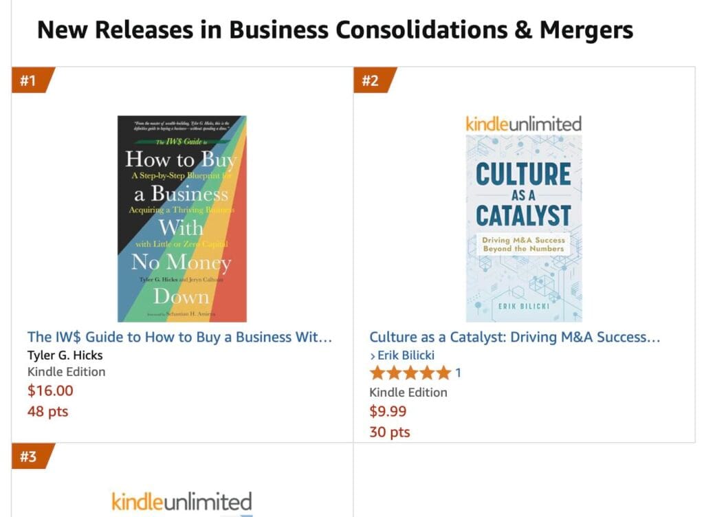 I Bought the Book. Then I Bought the Company That Published It. 31 An Amazon #1 Best Seller - IWS-33 - How to Buy a Business with No Money Down