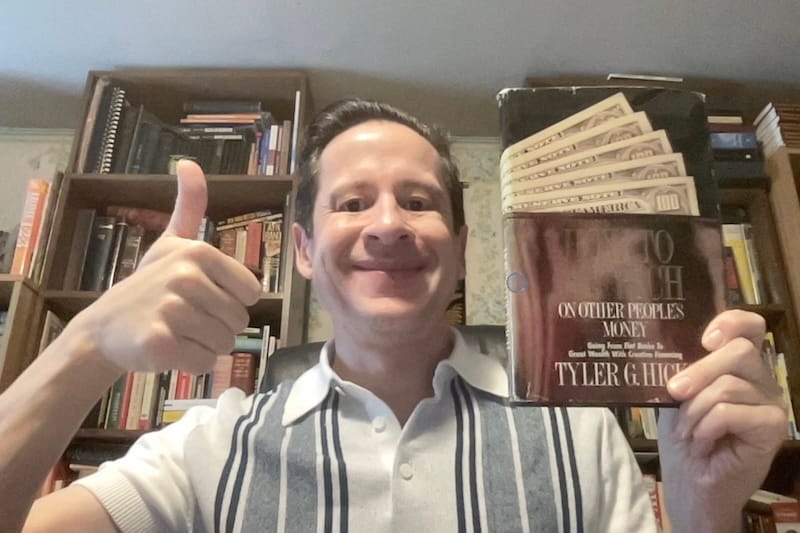 Anthony Raymond and How to Get Rich on Other People's Money by Tyler G. Hicks.