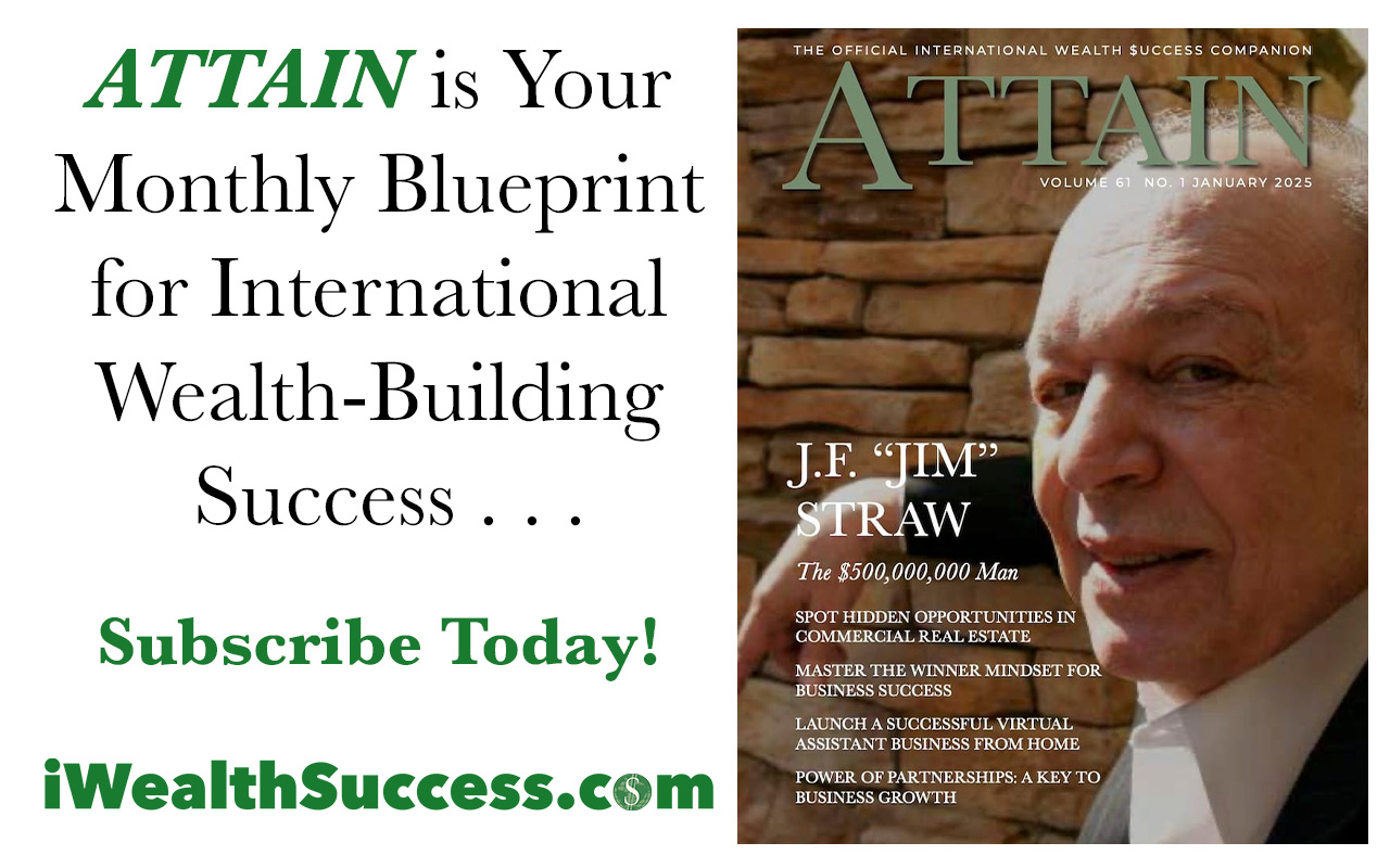 Subscribe to ATTAIN and win slider