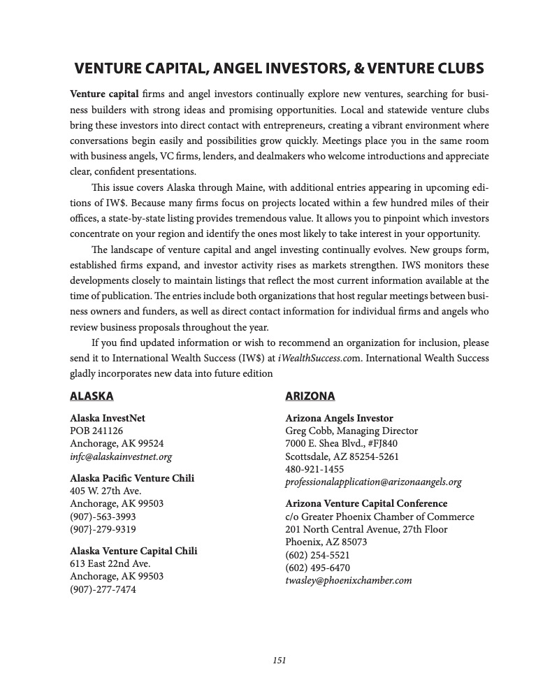 IWS-102 : IW$ Directory of Startup, Seed, and Equity Capital Sources, The - Image 3