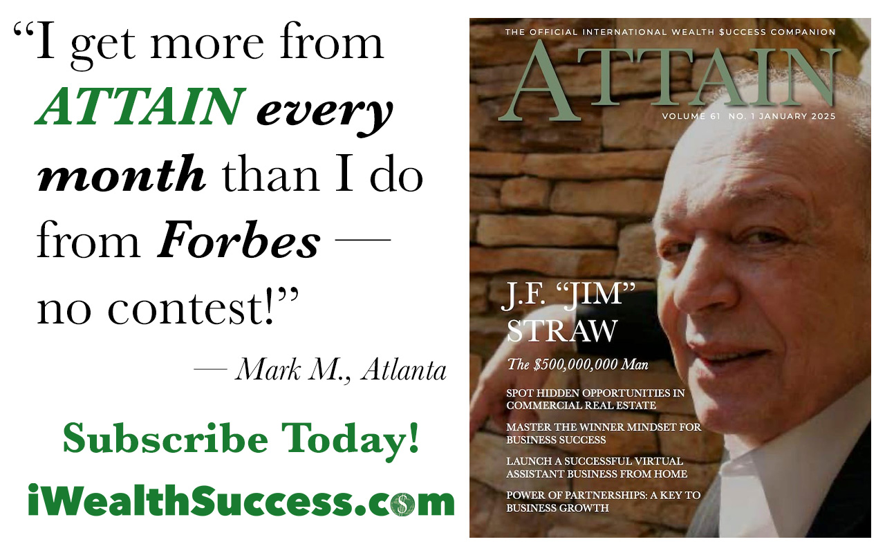 I get more from ATTAIN than from Forbes