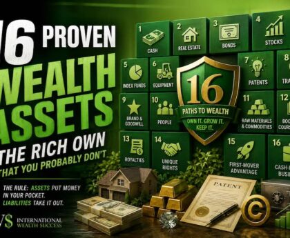 16 Proven Wealth Assets the Rich Own and How You Can Begin Building Them