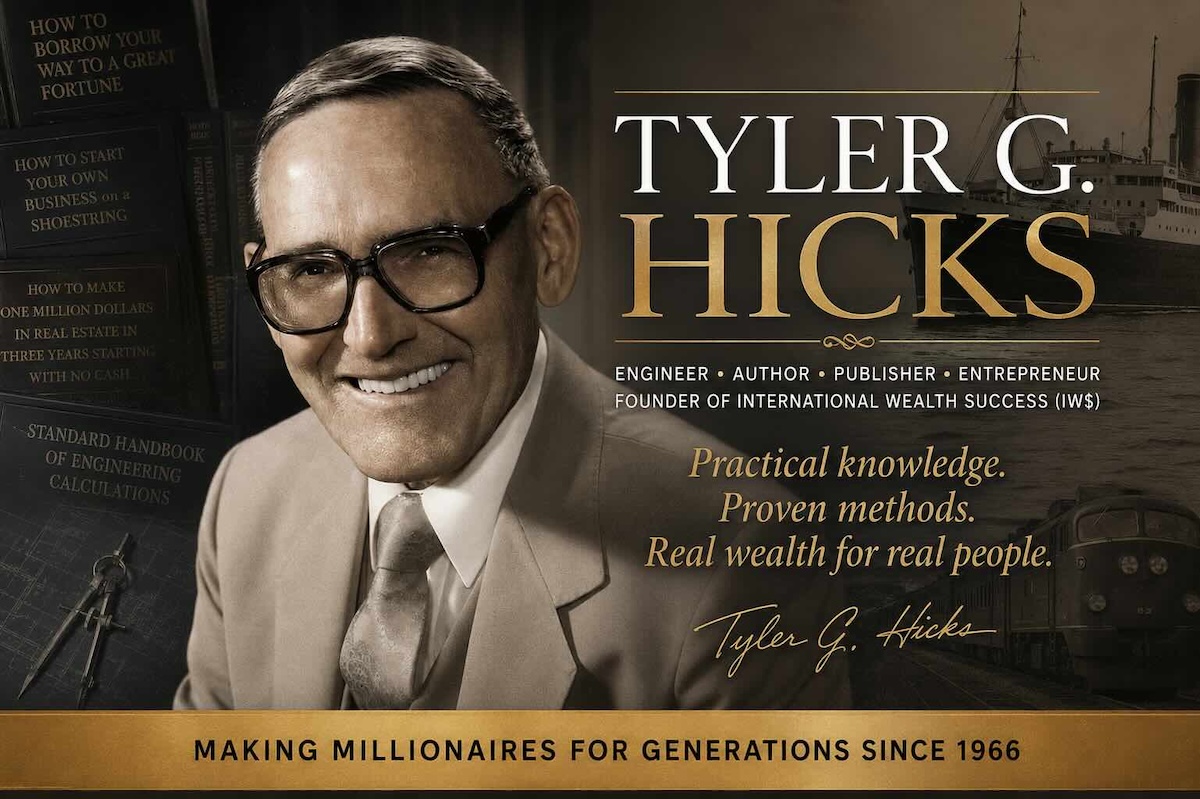 Tyler G. Hicks - The Millionaire Maker - International Wealth Success